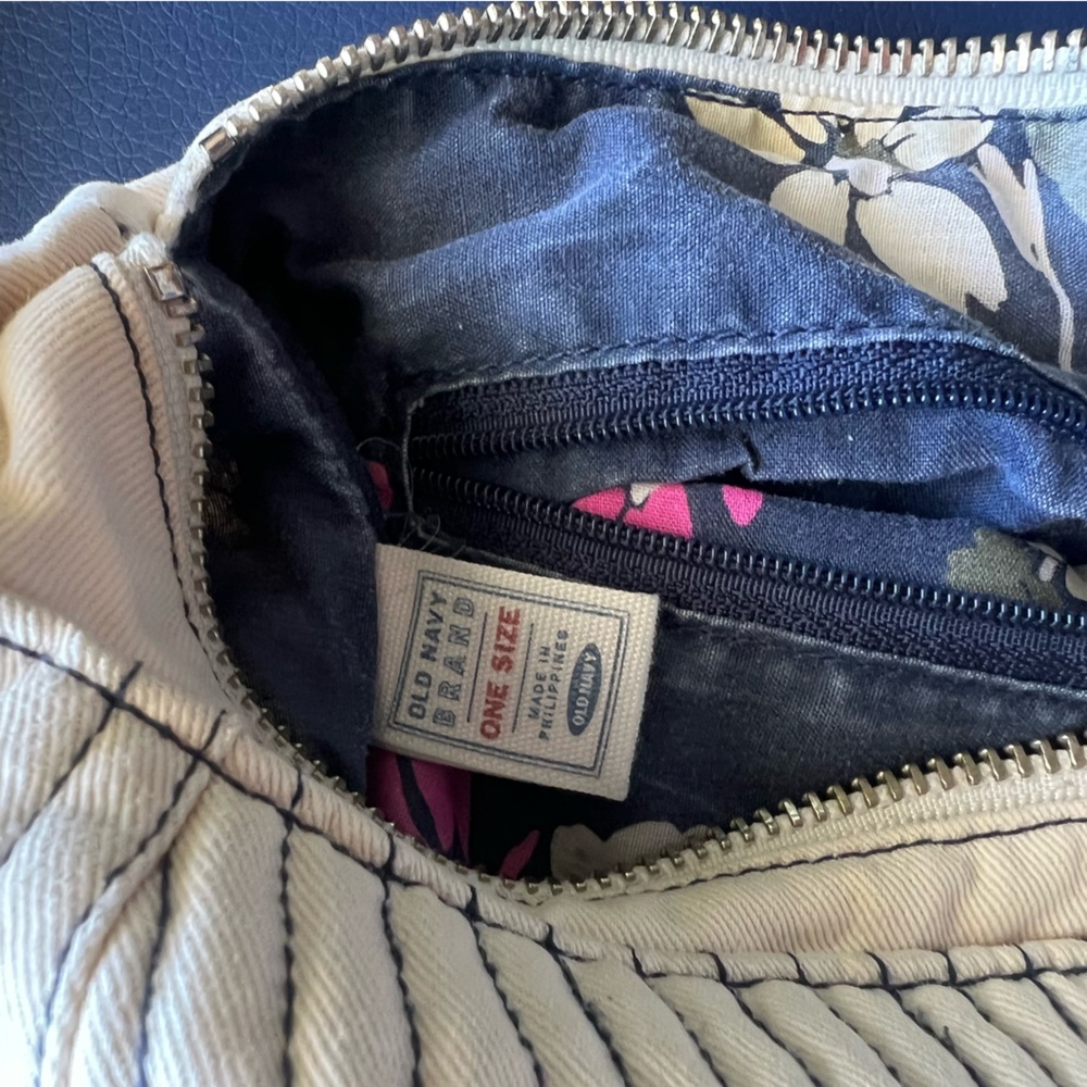 Vintage Y2K Old Navy Embroidered Canvas Mini Bag - Picture 7 of 9